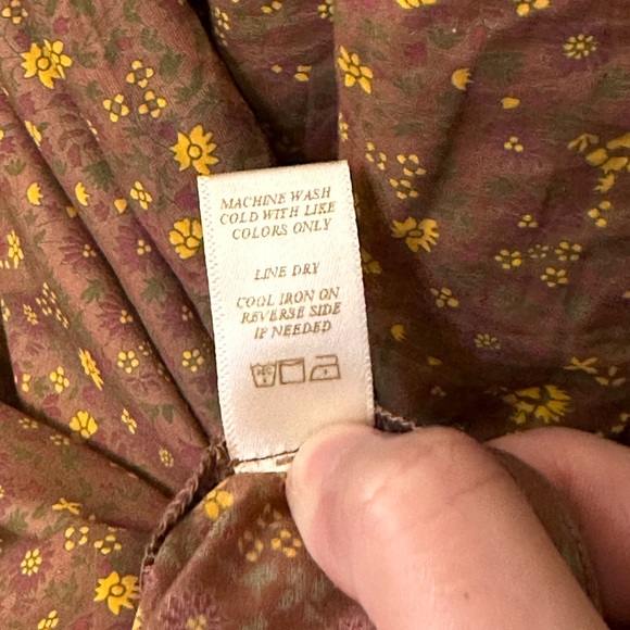 Excellent Used Condition Christy Dawn Dawn Dress, Magenta Blooming Vine, S - Picture 14 of 14